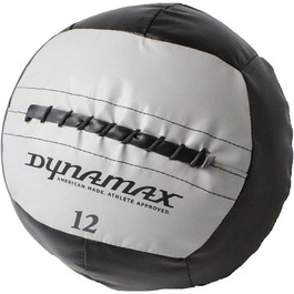 М'яч Dynamax Medicine Ball 5,4 кг Softshell Medicine Ball Standard, чорний/сірий