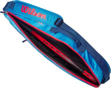 Сумка для тенісної ракетки Wilson Junior 3 синій / помаранчевий