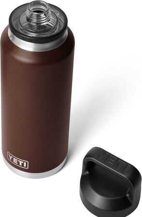 Термос-пляшка YETI Rambler 1.4 л з кришкою Chug, коричнева