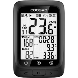 Велокомп'ютер COOPSO BC107 GPS Bluetooth5.0 ANT 2.4 LCD Strava-сумісний