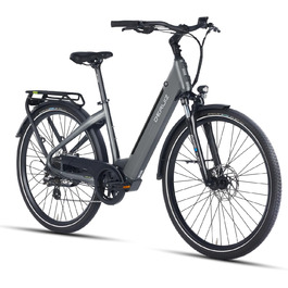 Електровелосипед DERUIZ 28 BAFANG 250Вт 25км/год QUARTZ Grey