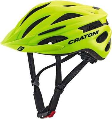 Шолом Cratoni Pacer MTB Лайм матовий L/XL 58-62см 240г Патчі