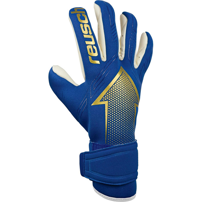 Воротарські рукавички Reusch Arrow Grip Gold X для дорослих, внутрішній шов, універсальні для всіх типів полів, футбольні рукавички чоловічі/унісекс