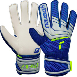 Рукавички воротаря Reusch Attrakt Junior, Vapor Grey/Deep Blue