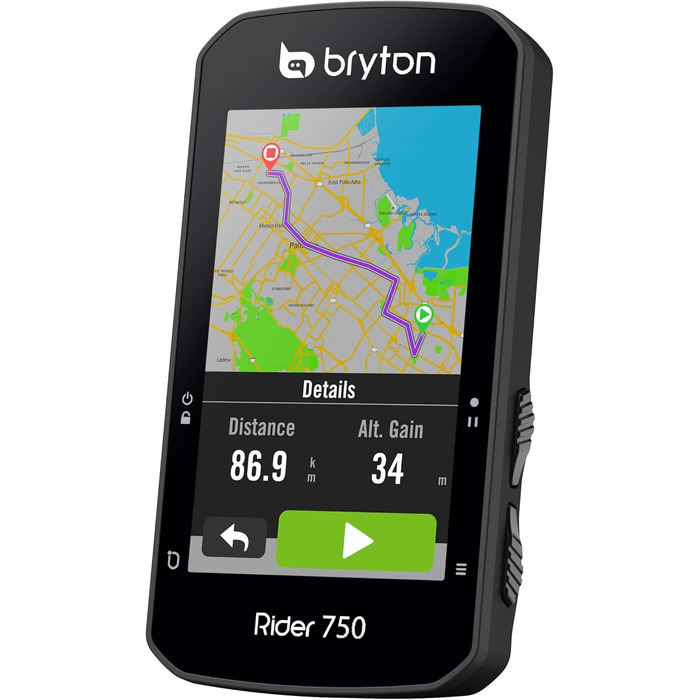 Велокомп'ютер Bryton Rider 750SE, GPS, сенсорний 2.8