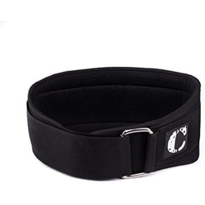 Пояс для важкої атлетики Contraband Black Label 4040, нейлоновий, з липучкою, ширина 12,7 см, з м'якою піною, для пауерліфтингу, бодібілдингу, чоловічий та жіночий