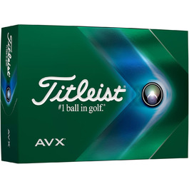 М'яч для гольфу Titleist AVX - преміум продуктивність і м'якість