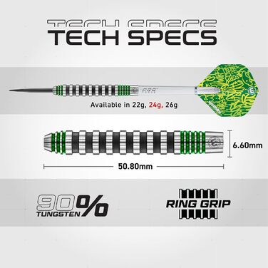 Дротики для дартсу WINMAU Advance 500, професійні, 3 шт.