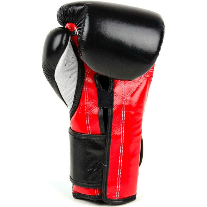 Боксерські рукавички Fairtex BGV9, мексиканські, чорно-червоні, 10 унцій