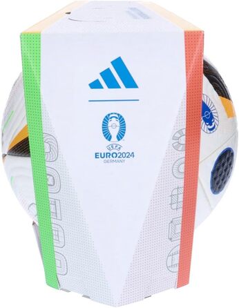 М'яч adidas Euro24 Pro Білий/Чорний/Globlu Розмір 5