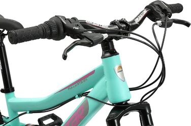 Велосипед Швидкісний Shimano, дискові гальма, 8+, Mint Pink, 24 21-