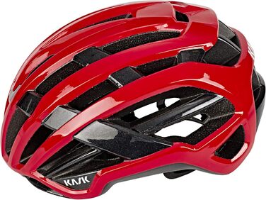 Шосейний велосипедний шолом Kask Vaegro унісекс VAEGRO Back (L (59-62см), червоний)