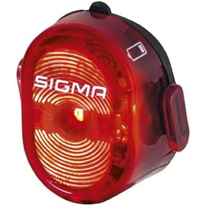 Комплект велосипедних LED фар SIGMA Aura 80 та NUGGET II, StVZO, акумуляторні передня і задня фара, водозахищені, заряджаються від USB