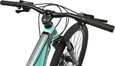 Алюмінієвий гірський велосипед BIKESTAR Hardtail Shimano 21 швидкісна передача, дискове гальмо 26 дюймові шини 13-дюймова 16-дюймова рама Alu MTB ПРОБНА ВЕРСІЯ БЕЗ РИЗИКУ 16 Рама (16 рама, м'ята)