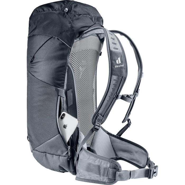 Рюкзак для туризму Deuter AC Lite 32 EL Extra Long, чорний/графіт