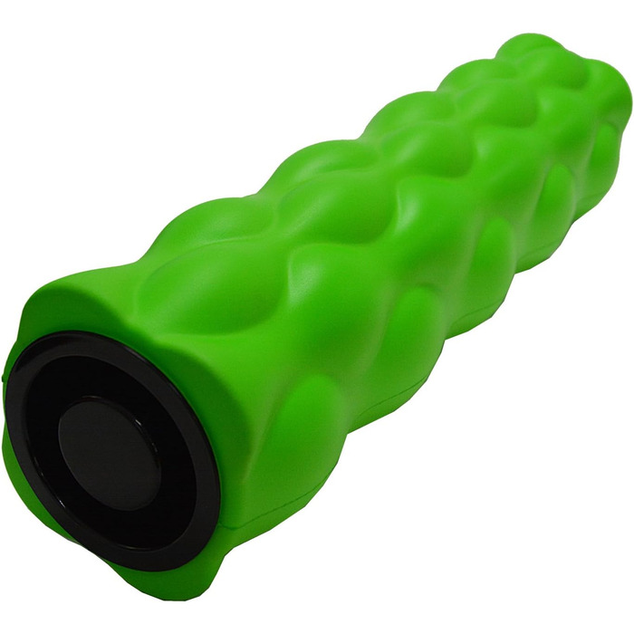 Масажний ролик Yoga Roller Fascia Roller з піни, довжина 46 см, 13 х 11 см, колір рожевий