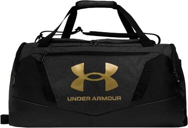 Спортивна сумка UNDER ARMOUR унісекс Сумка через плече Дорожня сумка Undeniable 5.0 Duffle, колір чорний, артикул -002 Black Mel. /Золото