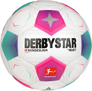 Футбольний м'яч Derbystar FB-BL Club TT v23 розмір 5 біло-синій