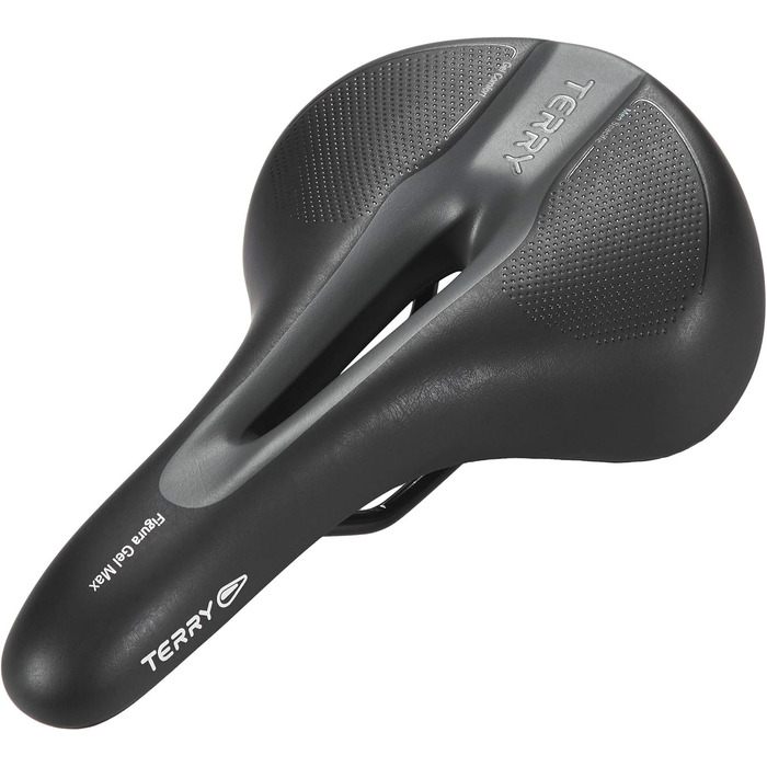 Велосипедне сідло TERRY Figura Gel Standard Max, чорне