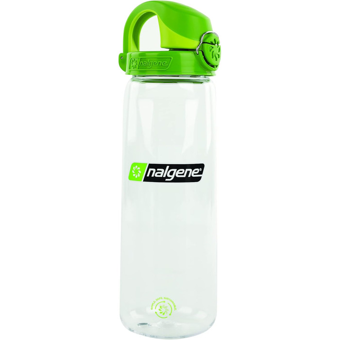 Пляшки для води Nalgene OTF Sustain 0,65 л (прозора/зелена)