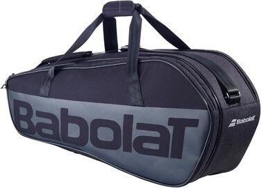 Тенісна сумка Babolat Evo Court M x6, чорна, для 6 ракеток