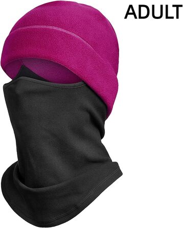 Маска для обличчя Snowledge Ski Balaclava Winter S-4XL Rose