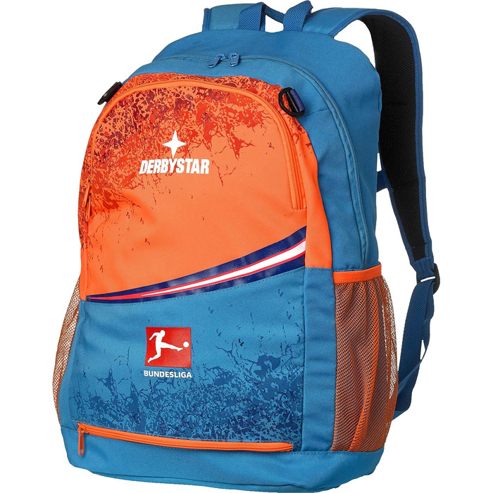 Спортивна сумка Derbystar Unisex Bundesliga V21 50 x 29.5 x 17.5см Blue Orange