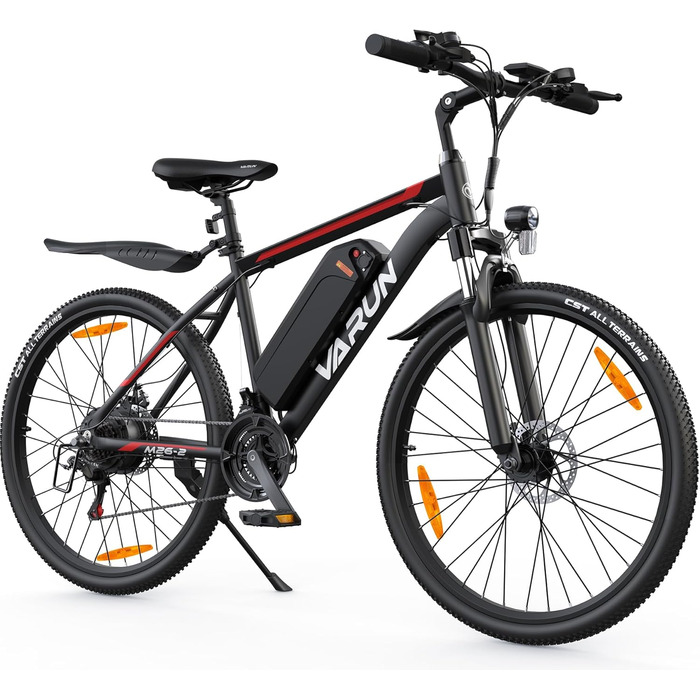 Електровелосипед  VARUN E, 24/26 E-MTB, 36/48V, 1/21 швидк., хід 40-80 км