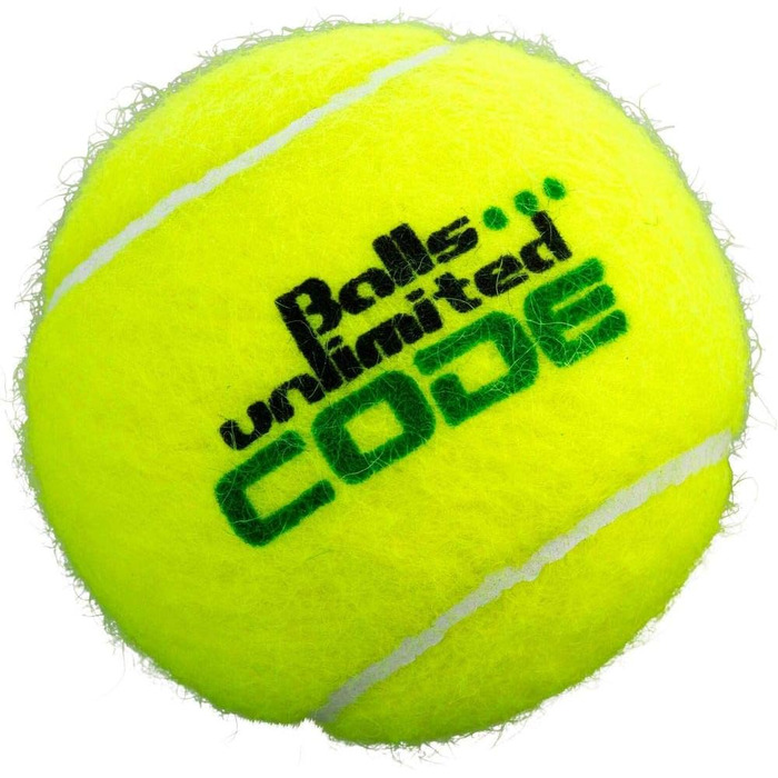 М'ячі Code Green Tennis Ball, тренувальні без тиску - мішок 60 шт.