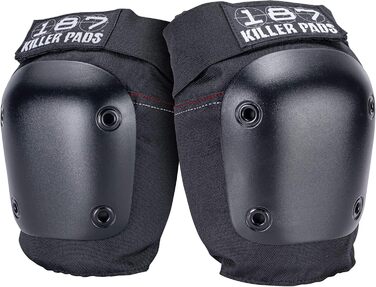 Наколінники 187 Killer Pads Fly Knee сірі-чорні, захист для скейтборду та роликів