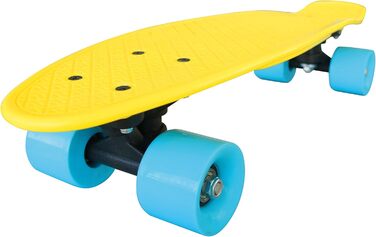 Скейтборд для стрітсерфінгу New Fizz Board One size Yellow/Blue