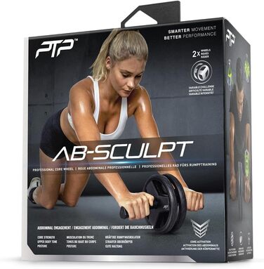 Тренажер PTP Ab Sculpt, чорний, унісекс ЄС