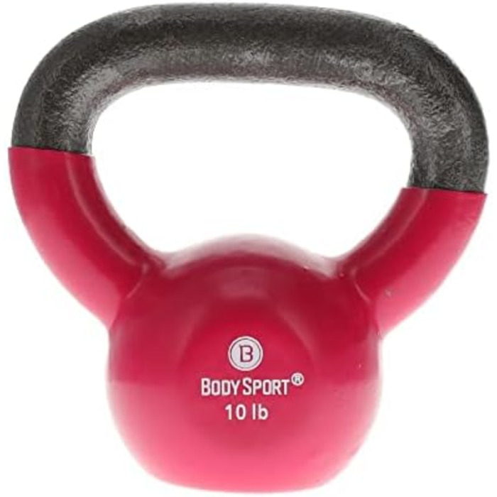 Гиря Body Sport з ручкою, чавун, 4.5 кг