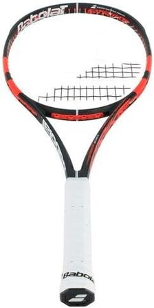 Ракетка Babolat Pure Strike 100 16/19 Неон Сірий/Червоний