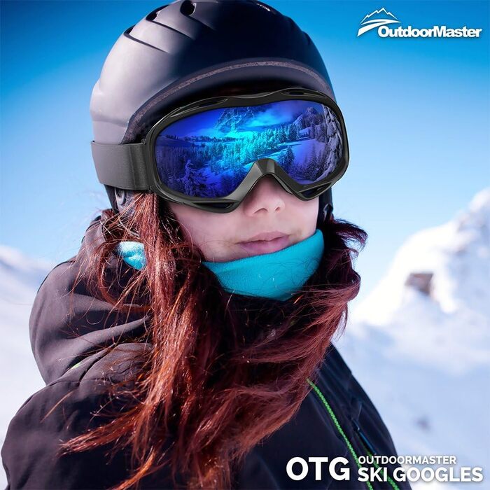 Окуляри OutdoorMaster унісекс OTG, 100% UV, антизапотівання, VLT 15.6