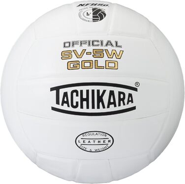 Преміум волейбольний м'яч Tachikara SV5W Gold зі шкіри для змагань