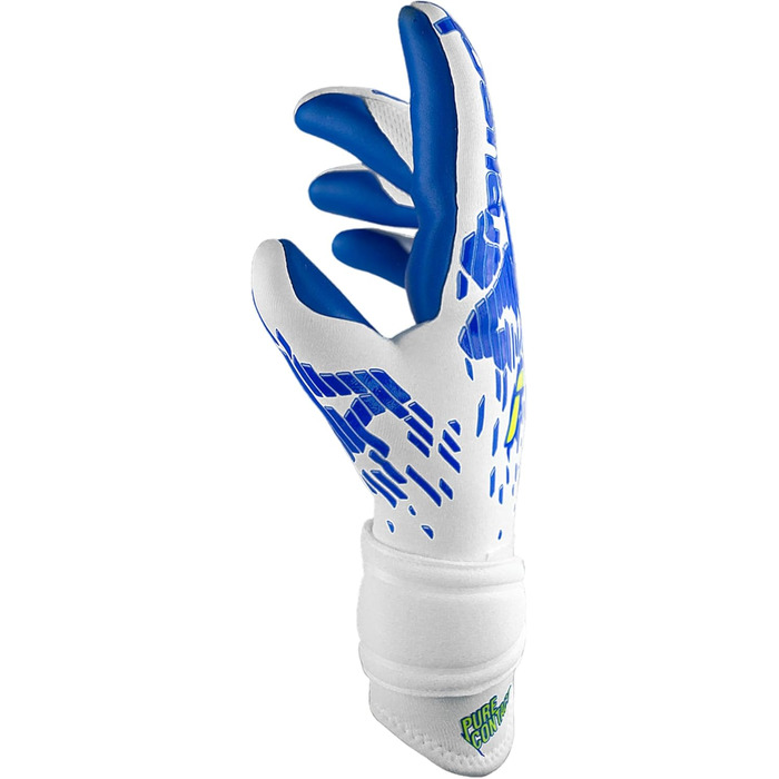 Воротарські рукавички Reusch Pure Contact Silver, футбольні, сріблясті, преміум-якість