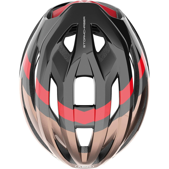 Велошолом ABUS StormChaser для шосейного спорту, легкий, комфортний, для професіоналів, для чоловіків і жінок, розмір S (51-55 см), мідний/червоний металлік
