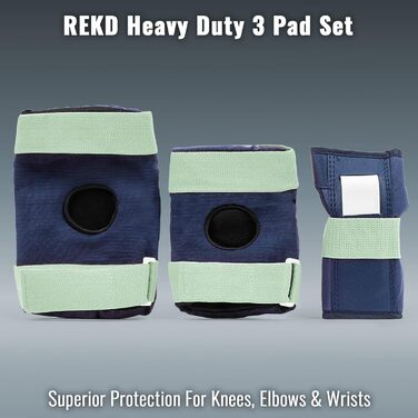 Захисний комплект Rekd Heavy Duty для скейтборду, дорослий, унісекс, наколінники, налокітники, наладонники