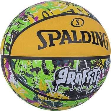 Баскетбольні м'ячі Spalding Унісекс-Дорослі 7 жовтих