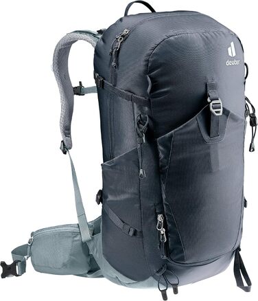 Чоловічий туристичний рюкзак Deuter Trail Pro 33 л, для альпінізму та походів, чорний