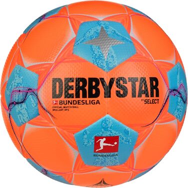 Футбольний м'яч Derbystar Bundesliga Brillant APS High Visible, підвищена видимість, офіційний матчевий м'яч