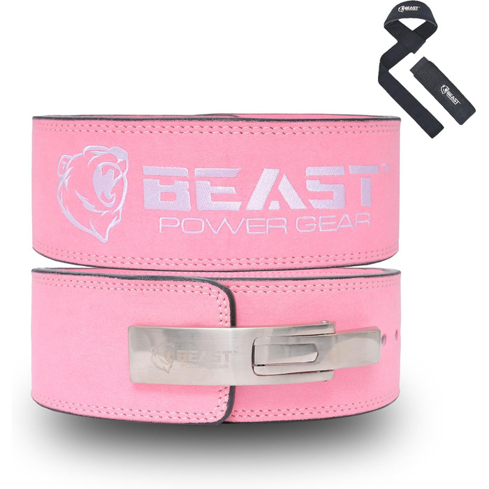 Пояс Beast Power Gear важкоатлетичний з важільною пряжкою, 10/13 мм, X-Large