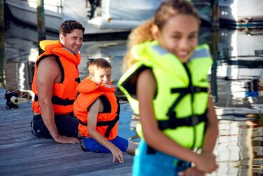 Рятувальний жилет Jobe Kids Comfort Boating (M/L, помаранчевий)