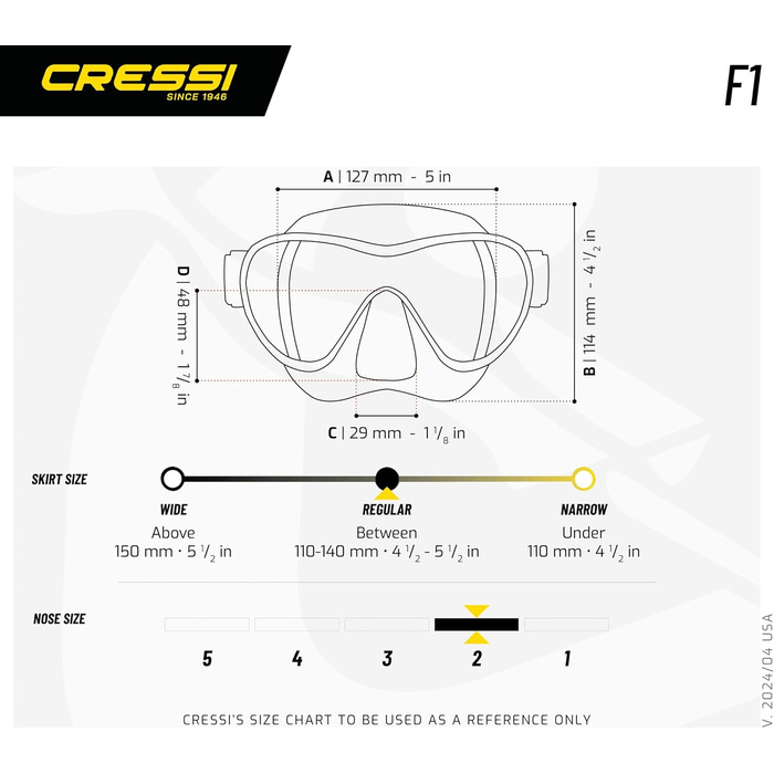 Безкаркасна маска F1 або комбінований набір Frameless Mask Snorkel Dry для дайвінгу та снорклінгу, One Size, маска унісекс Silver, 1 -