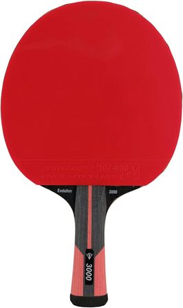 Ракетка для настільного тенісу Dunlop Evolution 3000, чорна/червона