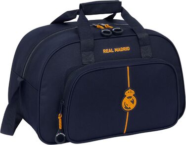 Дитяча спортивна сумка-рюкзак Safta Real Madrid 24/25, синя, 40x23x24 см – якісна, зручна, універсальна для дітей