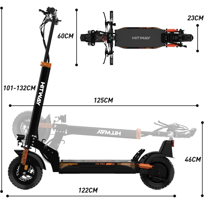 Електросамокат HITWAY H9, 10