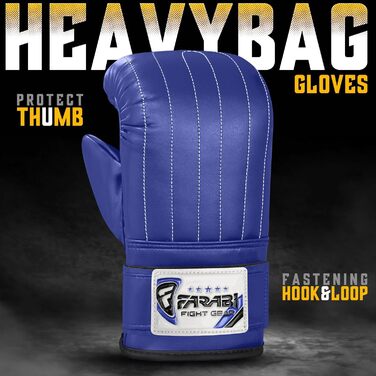 Боксерські кросівки MMA Handshoes Boxack (синій, XL)