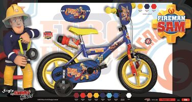 Велосипед дитячий Fireman Sam, модель 123GL-SIP 12